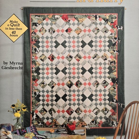 Strip Quilts In A Hurry American School Of Needlework 1994 Book Number 4153 - Picture 5 of 12